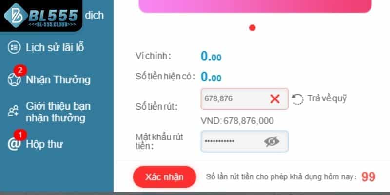 Rút Tiền BL555 - Điều Kiện Rút Tiền Và Hướng Dẫn Chi Tiết 5 Điều kiện và lưu ý quan trọng khi rút tiền BL555 cho thành viên